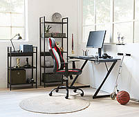 Крісло геймерське чорний/червоне з Регульованням  висоти hotdeal, фото 6