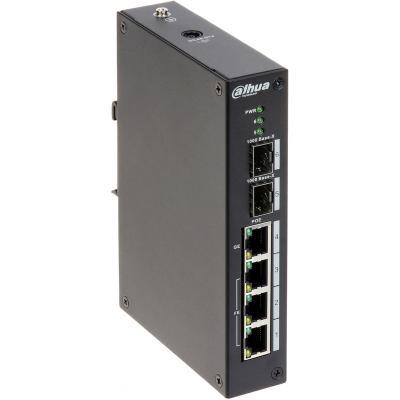 Комутатор мережевий Dahua DH-PFS4206-4P-96, фото 1