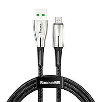 Кабель BASEUS Micro USB Waterdrop 1 м, 4A, чорний