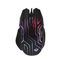 Миша дротова ігрова MEETION Backlit Gaming Mouse RGB MT-GM22, чорний