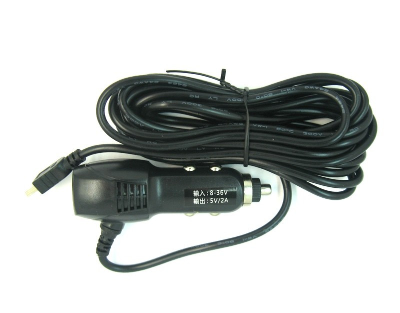 Зарядний пристрій для планшета 5v 2A mini USB автомобільний 3.5 м