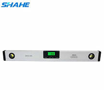 Цифровий рівень із лазером Shahe (5417-600) з цифровим кутом 90° і рідинним рівнем. 600 мм