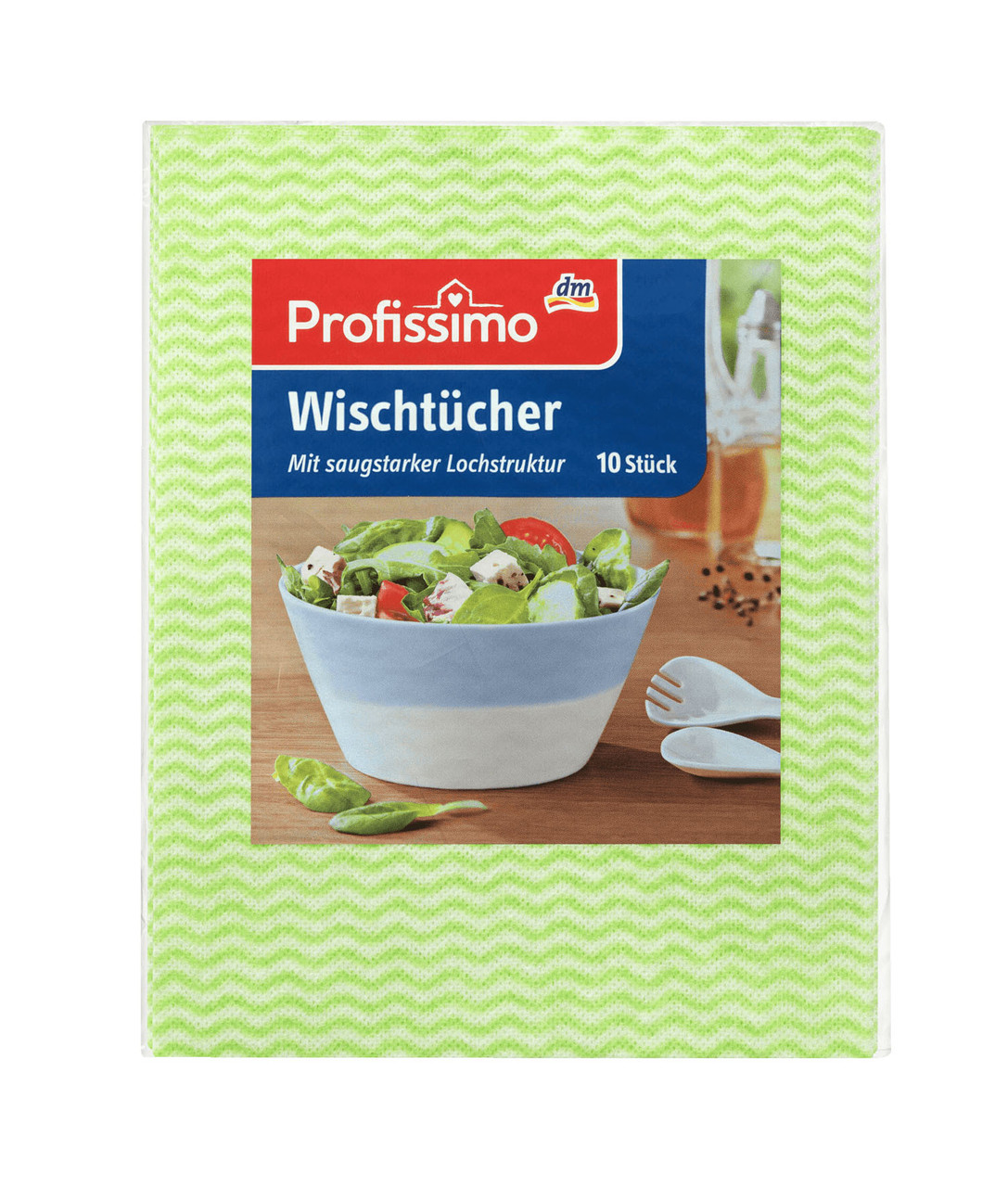 Серветки універсальні Profissimo Wischtücher 10 шт., фото 1