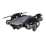 Квадрокоптер Visuo XS816 з камерою 4K, до 20 хв польоту (Сірий), фото 4