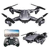 Квадрокоптер Visuo XS816 з камерою 4K, до 20 хв польоту (Сірий), фото 9