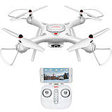 Квадрокоптер Syma X25 PRO із системою GPS і FPV HD-камерою (Білий), фото 10