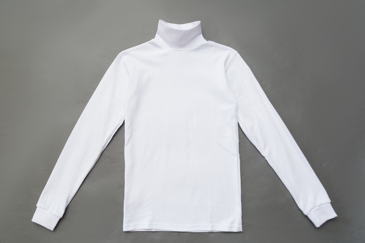 Водолазка біла, класична SmileTime Classic White 98