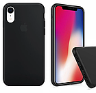 Чохол Silicone Case full для iPhone XR black, фото 3
