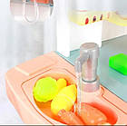 Інтерактивна дитяча велика кухня з водою і парою висота 100 см Mega Kitchen 898/998 A, фото 4