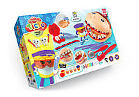 Набор креативного творчества Master-Do: Дантист TMD-12-01U тесто для лепки формы зубов головы щетка, для детей