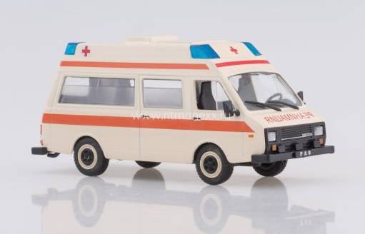 Автолегенди №214 РАФ-2914 "Латвія" жовтий | Колекційна модель 1:43 | DeAgostini