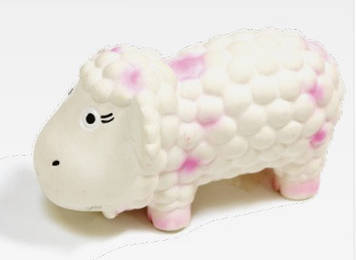 Іграшка для соб. CROCI Овечка Доллі, латекс з пискавкою, 15см,