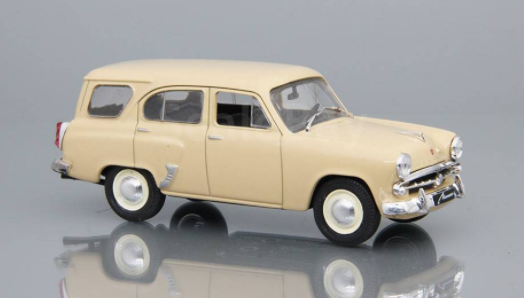 Автолегенди №20 Москвич-423Н гірчично-жовтий | Колекційна модель 1:43 | DeAgostini