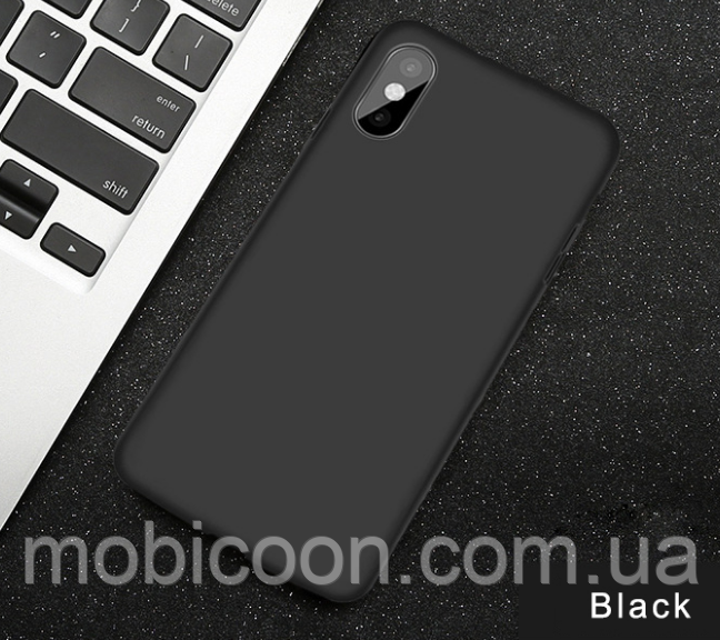Чохол силіконовий для Xiaomi Redmi 9a Black (сяомі ксіоміредмі 9а)