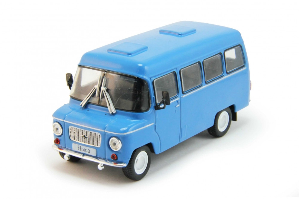 Автолегенди №205 NYSA-522 (Польща) синій | Колекційна модель 1:43 | DeAgostini
