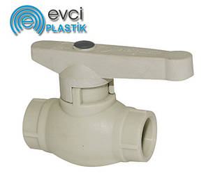 Кульовий кран Evci Plastik 20