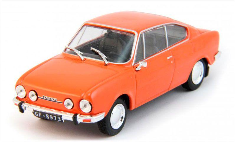 Автолегенди №200 ŠKODA-110R (Чехословаччина) оранжевий | Колекційна модель 1:43 | DeAgostini