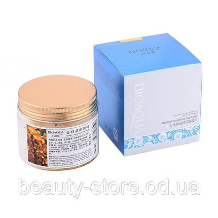 Патчі для очей Golden Osmanthus Eye Mask BIOAQUA, кругові тканевы патчі для очей,80 шт, фото 2