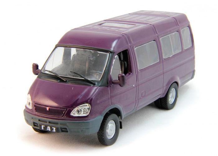 Автолегенди №194 ГАЗ-3221 «Газель» фіолетовий | Колекційна модель 1:43 | DeAgostini