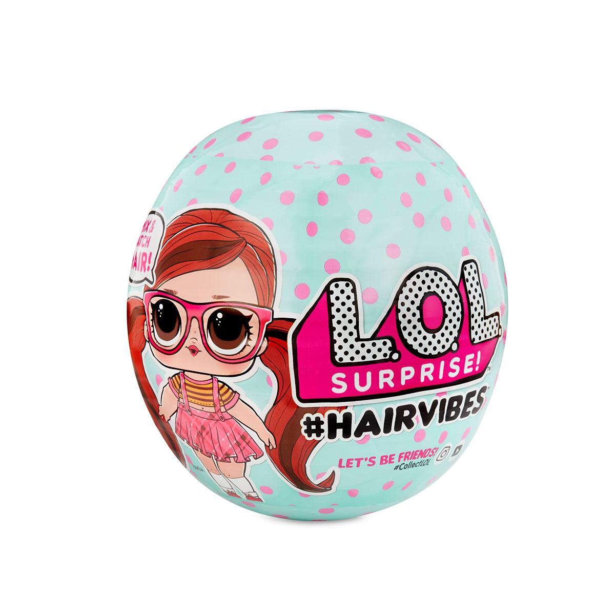 Ігровий набір з лялькою L. O. L SURPRISE! S6 W1 серії "Hairvibes" - МОДНІ ЗАЧІСКИ (в асорт.,у дисплеї н)