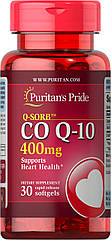 Puritan's Pride Q-SORB™ Co Q-10 400 mg 30 Rapid Release Softgels