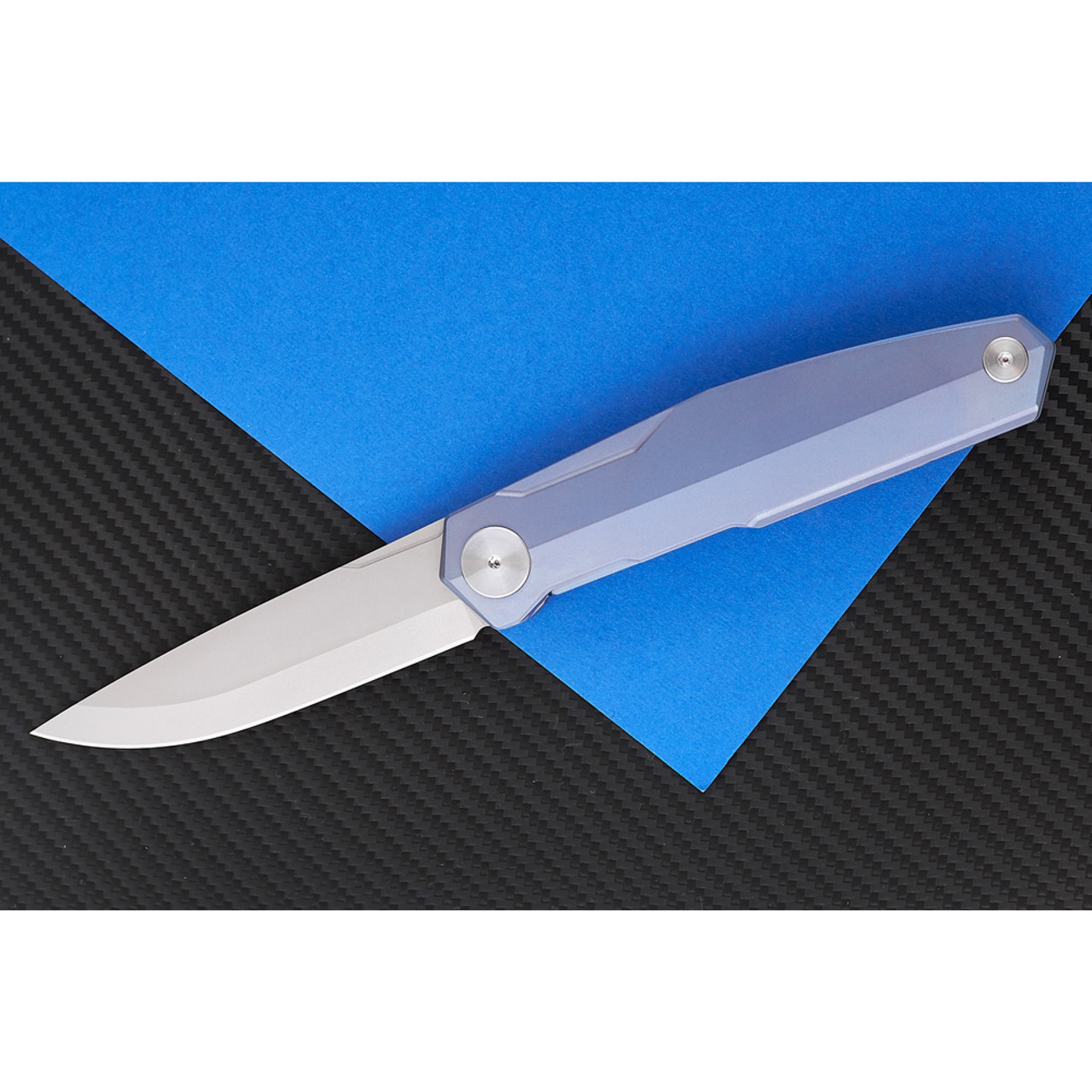 Ніж складаний S3 puukko flipp sky purp-9522