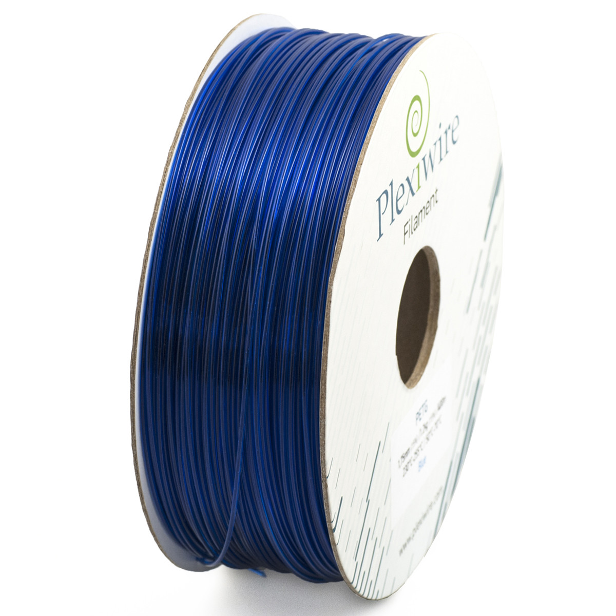 PETG пластик для 3D принтера 1,75 мм (400м /1,2 кг) синій
