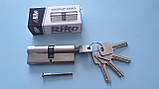 Серцевина RIKO 80 мм (40*40) лазерний ключ (5 ключів), фото 3