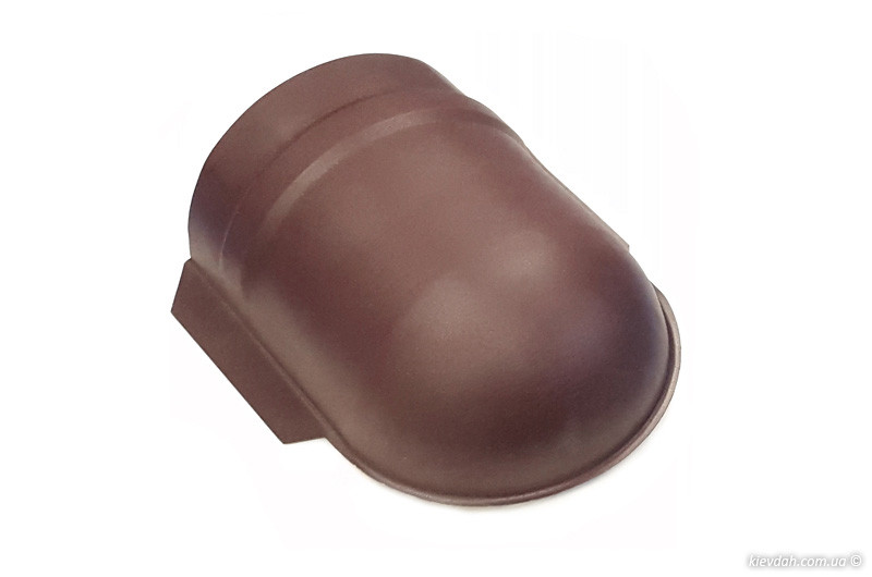 Заглушка Конька Круглого Полукруглая 0,5мм Arcelor — Купить Недорого на ...