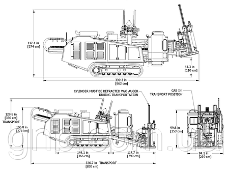 Спрямований дриль UNI 80x120 SIII, фото 2