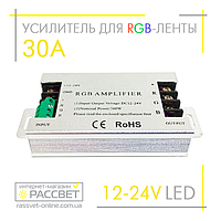 Підсилювач LED RGB AMPLIFIER 30A 360W (10А на канал)