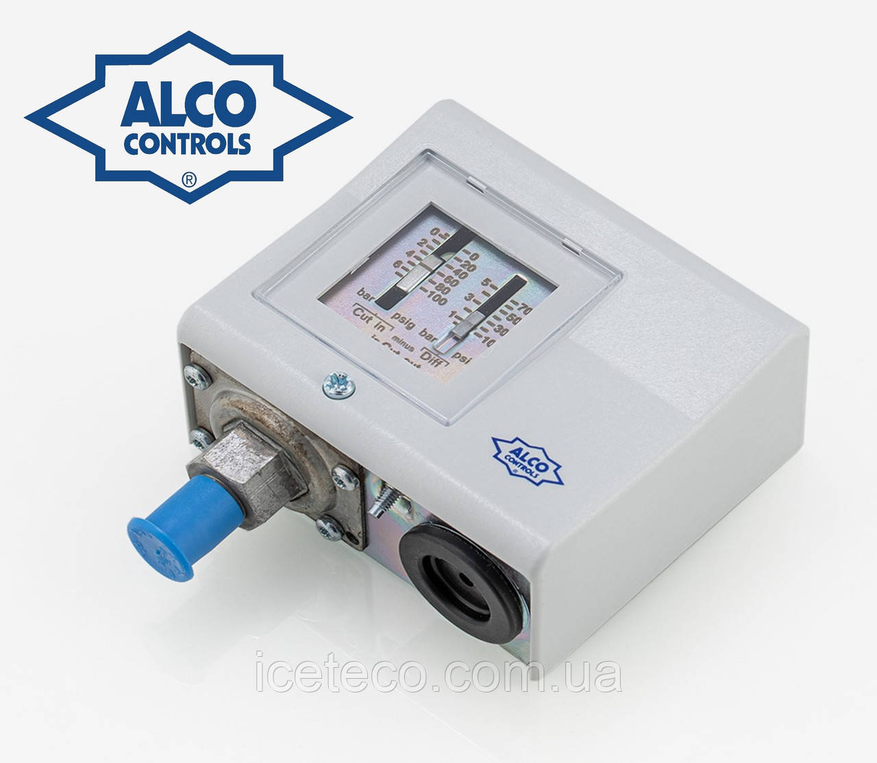 Реле високого тиску Alco Controls, PS1-R5A (4350700), (ручне скидання), фото 1