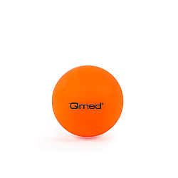 Масажний м'яч Qmed Lacrosse Ball, помаранчевий Ø 6 см