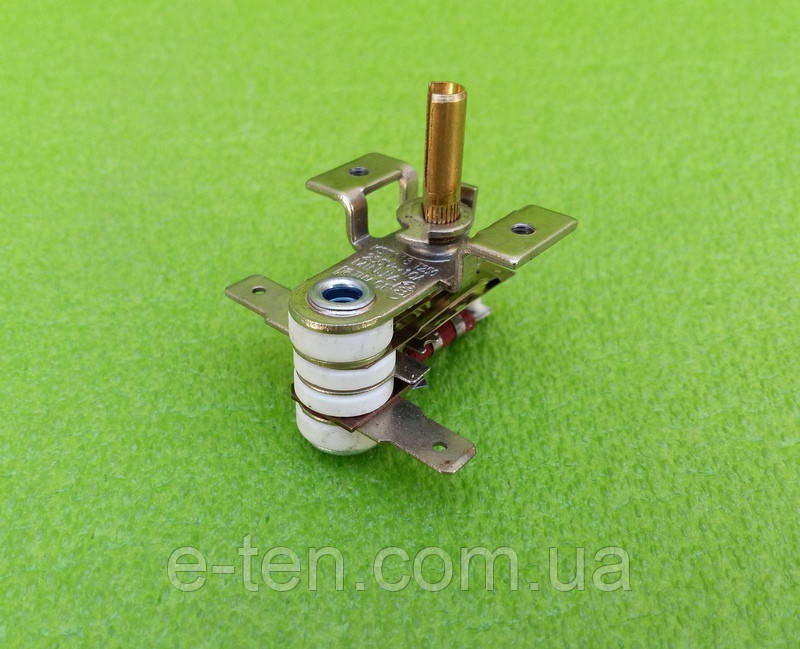 Терморегулятор MINJIA KST118 / 10 А / 250 V / T250 / h = 15 мм / 4 ізолятори (з вушками) для електропліт, прасок