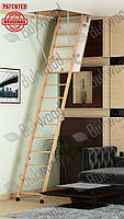 Сходи Bukwood (бук 100%) COMPACT Mini (90х60) (90х70) (100х60) (100х70) (130х70), фото 6