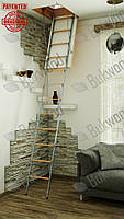 Сходи Bukwood (бук 100%) COMPACT Mini (90х60) (90х70) (100х60) (100х70) (130х70), фото 7