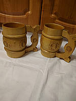 Сувенирные деревянные чашки