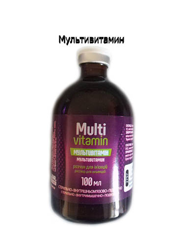Купить Мультивитамин 100мл, цена 65 грн — Prom.ua (ID#1252428531)