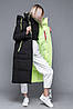 Пуховик TOWMY 3027 black fruit green, фото 8