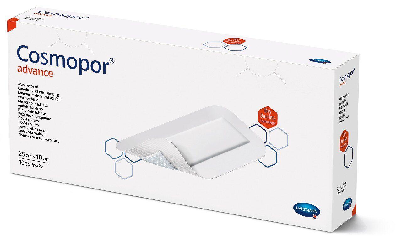 Пов'язка пластирна Hartmann Cosmopor advance 25см x 10см стерильна 1шт