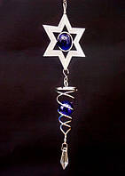 3D Мобіль Зірка Давида + Сині кулі