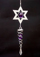 3D Мобіль ЗіркаJ + Бузкові кулі