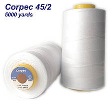 Нитка армована Spunex - CORPEC 45/2 (120) 5000 ЯРДІВ (4752 М)