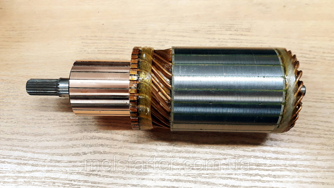 Якір стартера 7134-0971 (Denso, CASE, CATERPILLAR, CHEVROLET, DODGE, FORD, JOHN DEERE, NEW HOLLAND) 12В