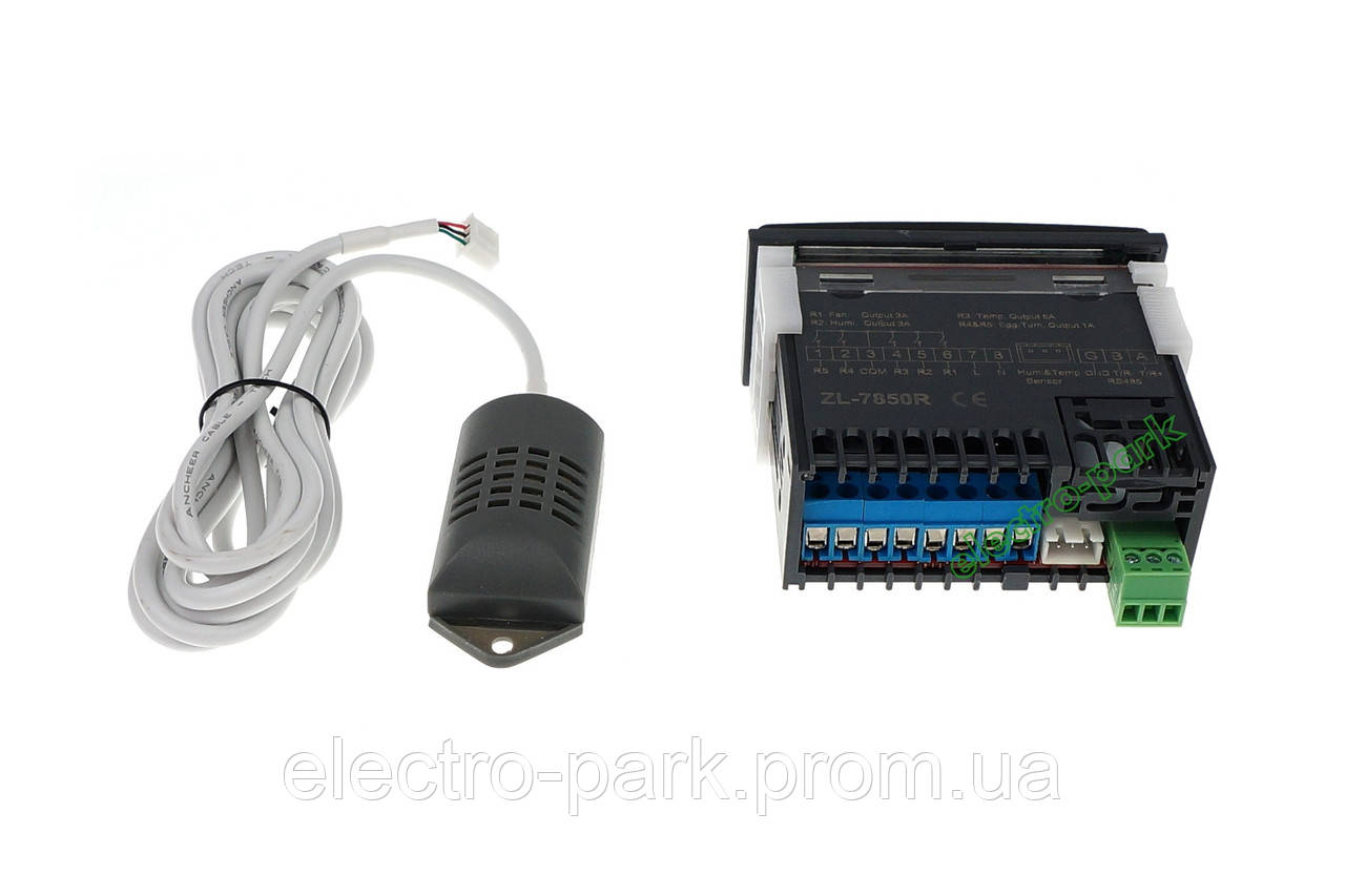Контроллер ZL-7850R влажности и температуры инкубатора - фото 4 - id-p1252457839