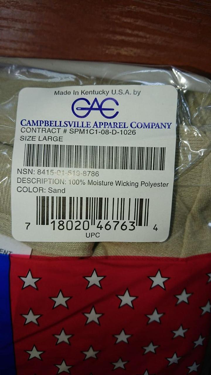 Оригинальная футболка армии США. US T-Shirt, MADE IN USA - Campbellsville  apparel Company (ID#1252445630), цена: 300 ₴, купить на