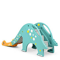 Гірка для катання Bambi жовто-блакитна DINO-4, фото 2
