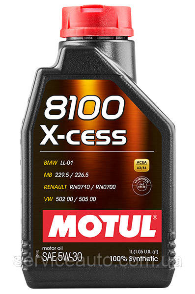 Моторна олива Motul 8100 X-CESS 5W30, 1L