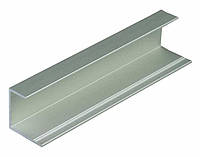 Профіль-обрамлення для розсувних дверей алюмінієвий L=5500мм срібло