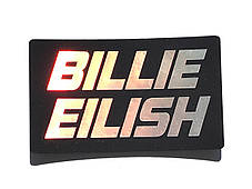 Нашивка Біллі Айліш/Billie Eilish 70х40 мм, фото 3